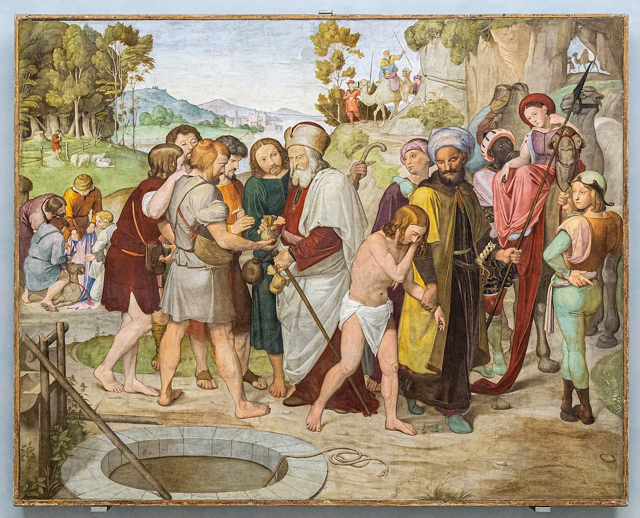 Friedrich Overbeck - Joseph viene venduto dai fratelli, Alte Nationalgalerie, Berlino